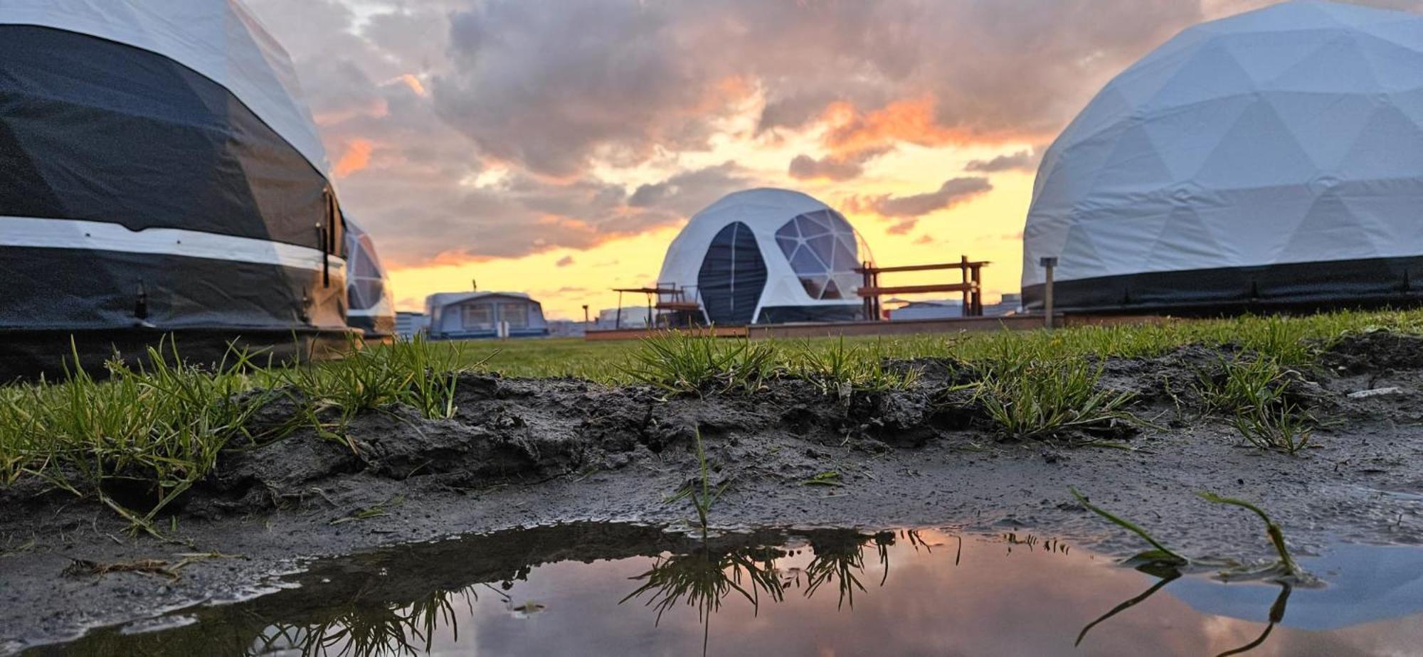 Lodge Camp Harlesiel direkt am Wattenmeer Wittmund Buitenkant foto